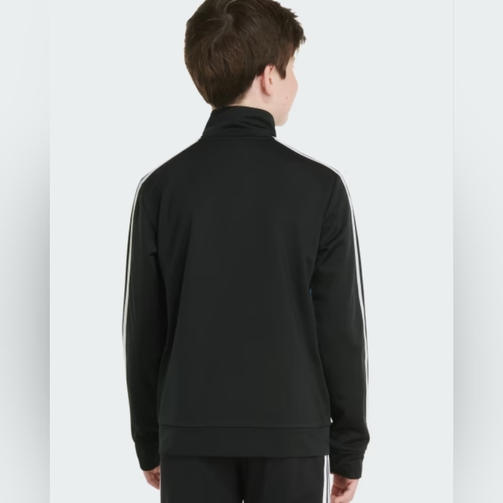 AdidasClothingColorblock Tricot Kids Jacket  Size Medium 10/12. - Picture 3 of 7